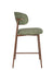 Barkruk Claes Polyester Groen 65cm-Barkrukken-Creating Home