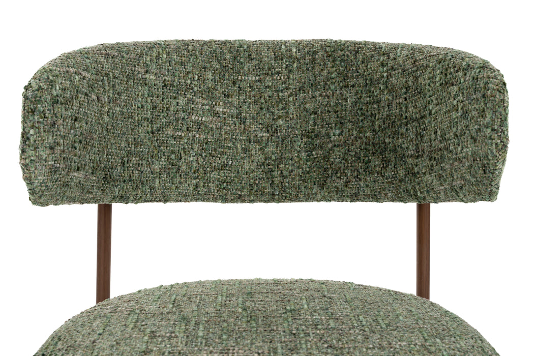 Barkruk Claes Polyester Groen 65cm-Barkrukken-Creating Home