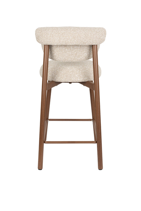 Barkruk Counter Lee Polyester Beige 65.7cm-Barkrukken-Creating Home