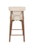 Barkruk Counter Lee Polyester Beige 65.7cm-Barkrukken-Creating Home