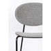 Barkruk Donny Stof Grijs 66cm-Barkrukken-Creating Home