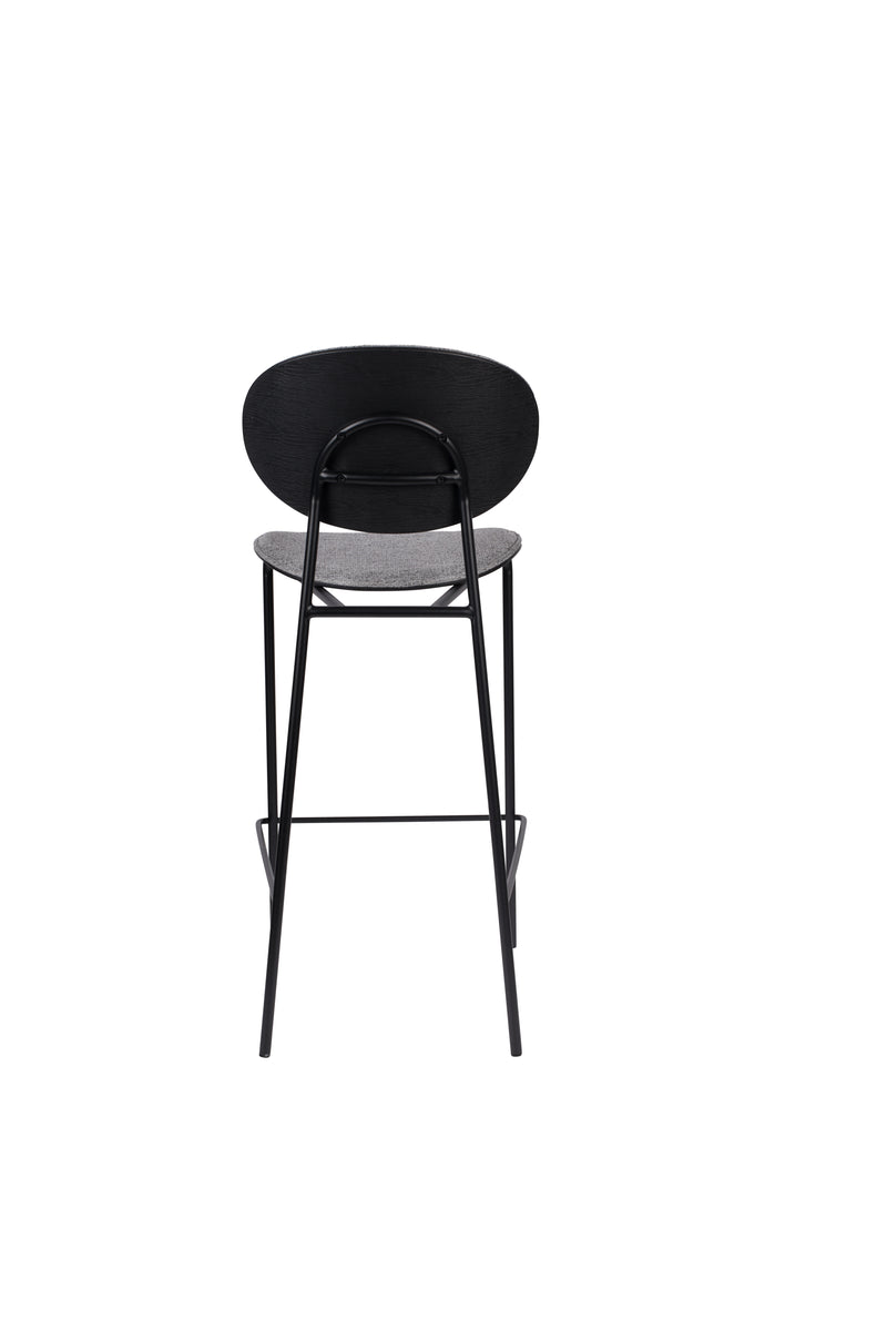 Barkruk Donny Stof Grijs 66cm-Barkrukken-Creating Home