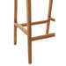 Barkruk Emma Teakhout Bruin 78 cm 53x55x100 cm-Barkrukken-J-Line