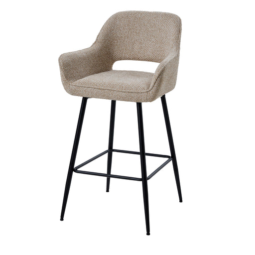 Barkruk Fal Polyester Beige 736779-Barkrukken-PTMD