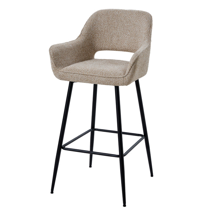 Barkruk Fallon Polyester Beige 736781-Barkrukken-PTMD