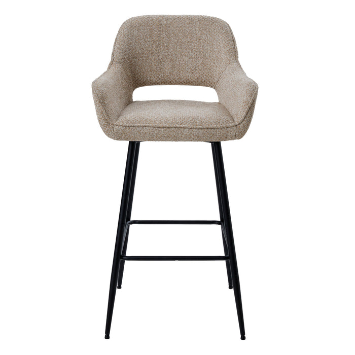 Barkruk Fallon Polyester Beige 736781-Barkrukken-PTMD