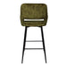 Barkruk Fallon Polyester Zwart 700881-Barkrukken-PTMD