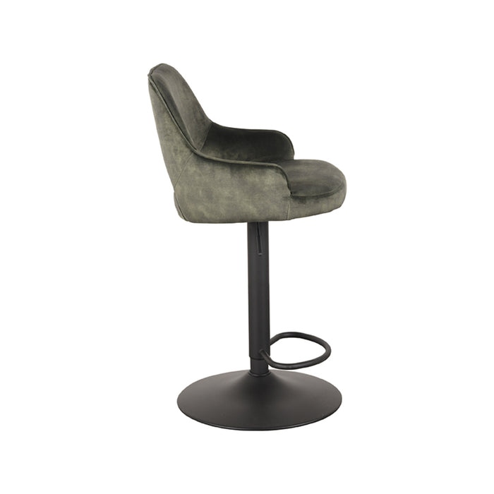 Barkruk Fer Velours Hunter 45 cm-Barkrukken-LABEL51