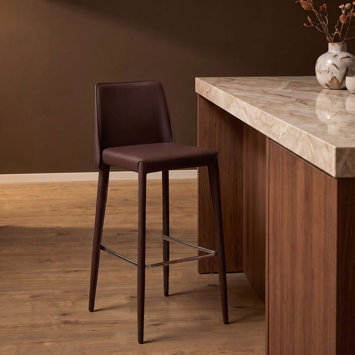 Barkruk Floor Aubergine
