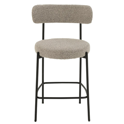 Barkruk Grijs Polyester 48 cm 48x53x97 cm-Barkrukken-J-Line