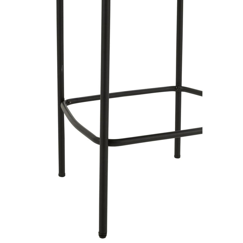 Barkruk Grijs Polyester 48 cm 48x53x97 cm-Barkrukken-J-Line
