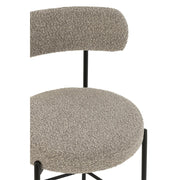 Barkruk Grijs Polyester 48 cm 48x53x97 cm-Barkrukken-J-Line