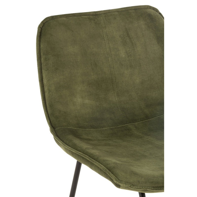 Barkruk Groen Schuim 48 cm 48x57x103 cm-Barkrukken-J-Line