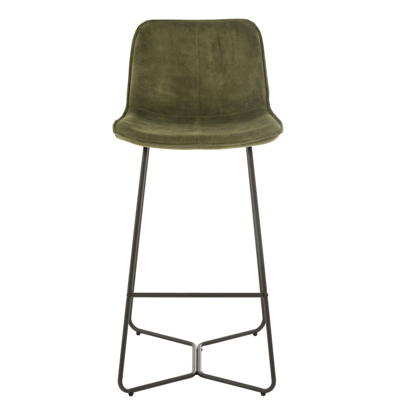 Barkruk Groen Schuim 48 cm 48x57x103 cm-Barkrukken-J-Line