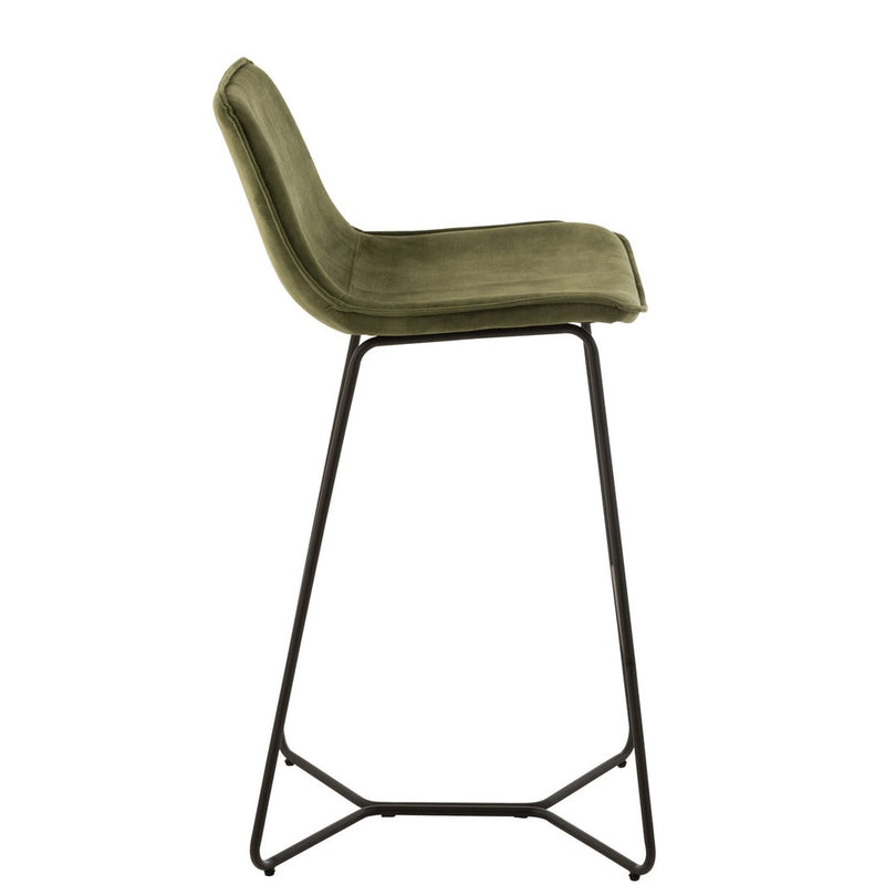 Barkruk Groen Schuim 48 cm 48x57x103 cm-Barkrukken-J-Line