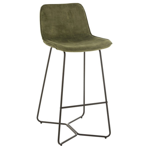 Barkruk Groen Schuim 48 cm 48x57x103 cm-Barkrukken-J-Line