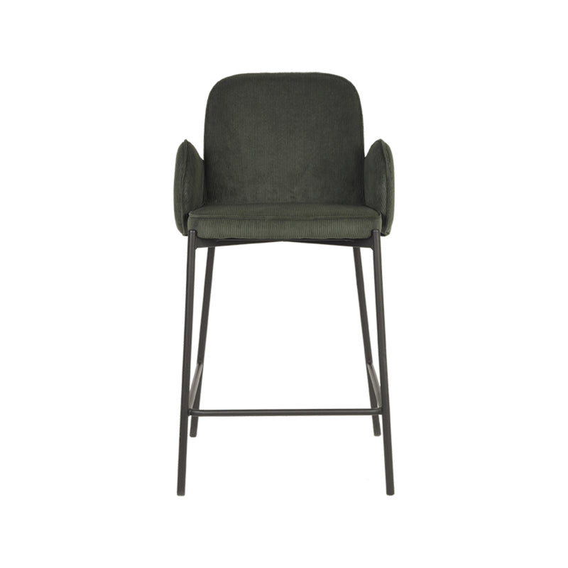 Barkruk Jari Army Ribcord Laag 51x53x94 cm-Barkrukken-LABEL51