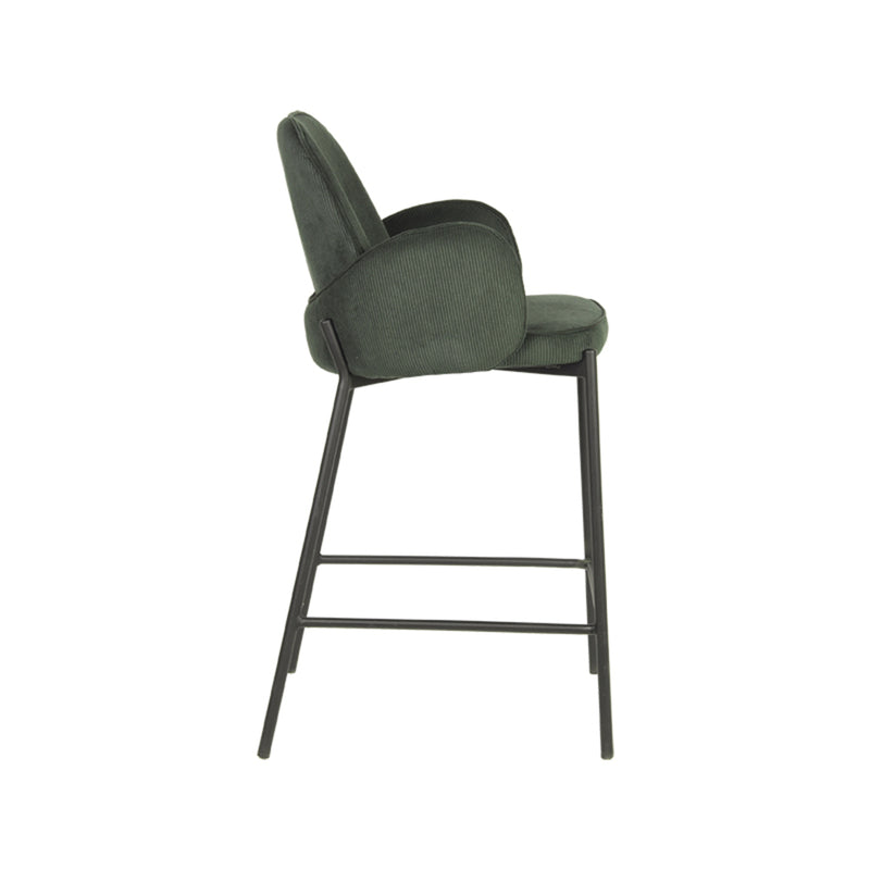 Barkruk Jari Army Ribcord Laag 51x53x94 cm-Barkrukken-LABEL51