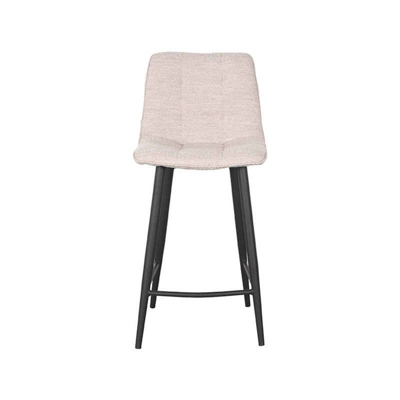 Barkruk Jelt Naturel Boucle Laag 42x46x92 cm-Barkrukken-LABEL51