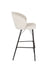 Barkruk Joa Polyester Beige 75cm-Barkrukken-Creating Home