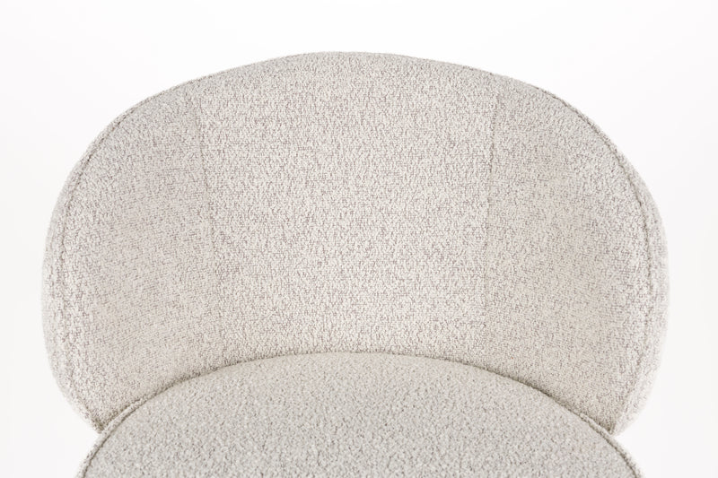 Barkruk Joa Polyester Beige 75cm-Barkrukken-Creating Home