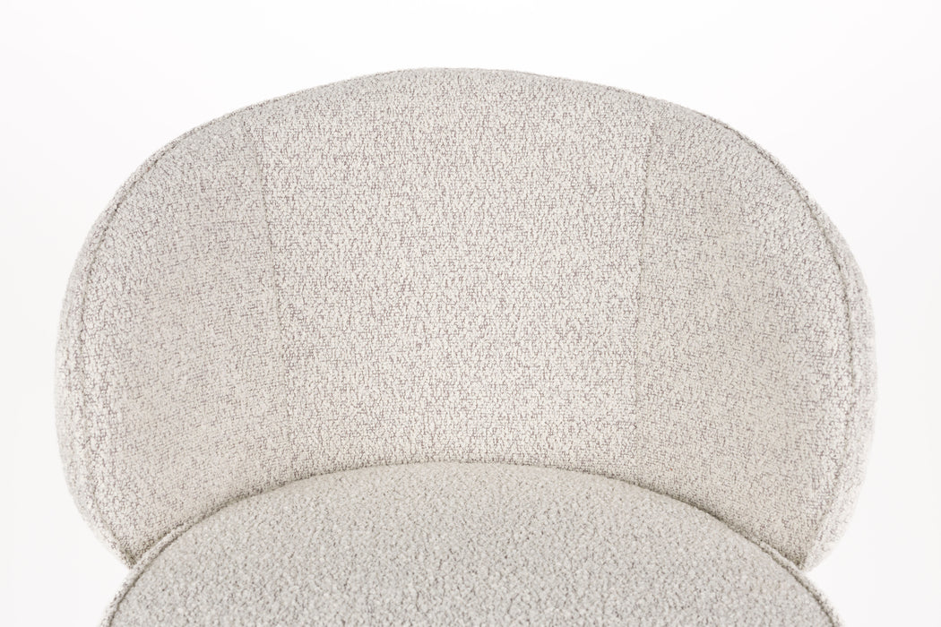 Barkruk Joa Polyester Beige 75cm-Barkrukken-Creating Home
