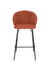 Barkruk Joa Polyester Terracotta 75cm-Barkrukken-Creating Home