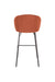 Barkruk Joa Polyester Terracotta 75cm-Barkrukken-Creating Home