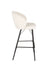 Barkruk Joa Polyester Wit 75cm-Barkrukken-Creating Home