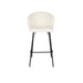 Barkruk Joa Polyester Wit 75cm-Barkrukken-White Label Living