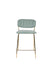 Barkruk Jolien Goud/light Nylon en polyester Groen 65cm-Barkrukken-Creating Home