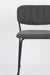 Barkruk Jolien Nylon en polyester Donkergrijs 65cm-Barkrukken-Creating Home
