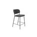 Barkruk Jolien Nylon en polyester Donkergrijs 65cm-Barkrukken-Creating Home