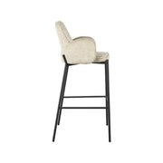 Barkruk Joni Beige Elegance Hoog 51x53x107 cm-Barkrukken-LABEL51