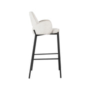 Barkruk Joni Creme Elegance Hoog 51x53x107 cm-Barkrukken-LABEL51
