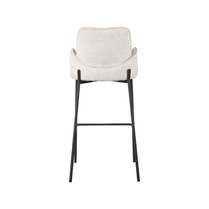 Barkruk Joni Creme Elegance Hoog 51x53x107 cm-Barkrukken-LABEL51