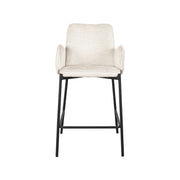 Barkruk Joni Creme Elegance Laag 51x53x94 cm-Barkrukken-LABEL51