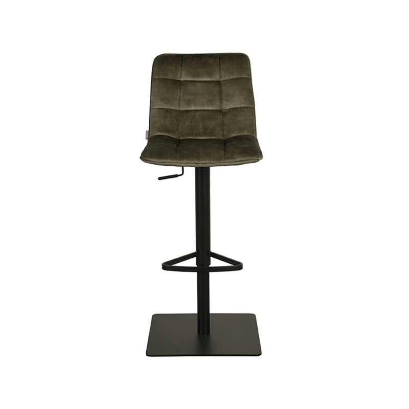 Barkruk Juul Hunter Velours Gaslift 45x56x113 cm-Barkrukken-LABEL51
