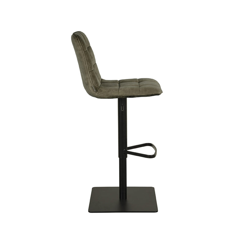 Barkruk Juul Hunter Velours Gaslift 45x56x113 cm-Barkrukken-LABEL51