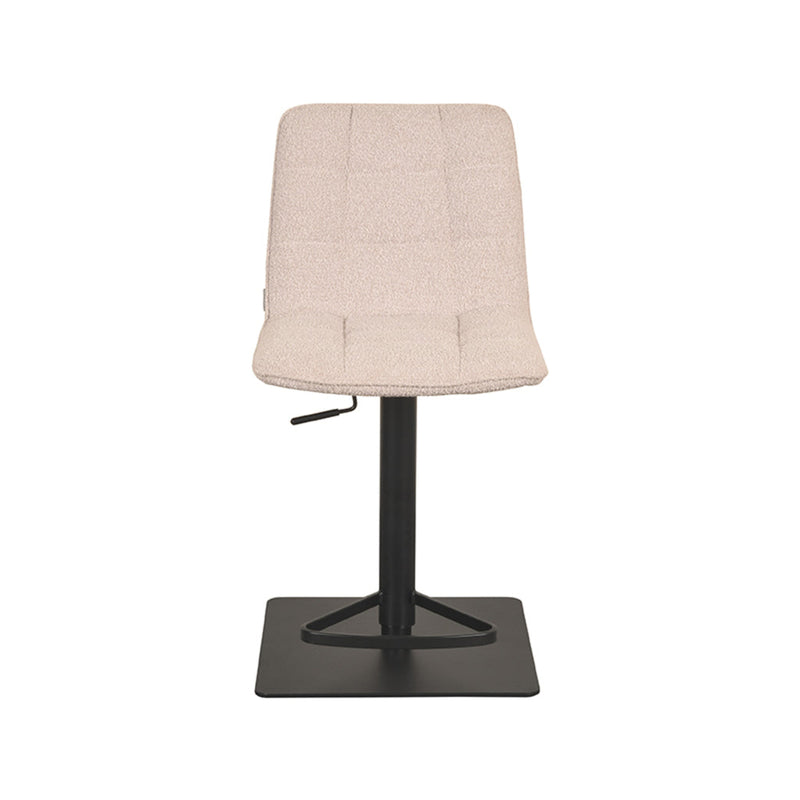 Barkruk Juul Naturel Boucle Gaslift 45x56x113 cm-Barkrukken-LABEL51
