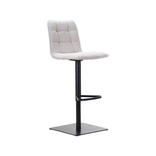 Barkruk Juul Naturel Boucle Gaslift 45x56x113 cm-Barkrukken-LABEL51