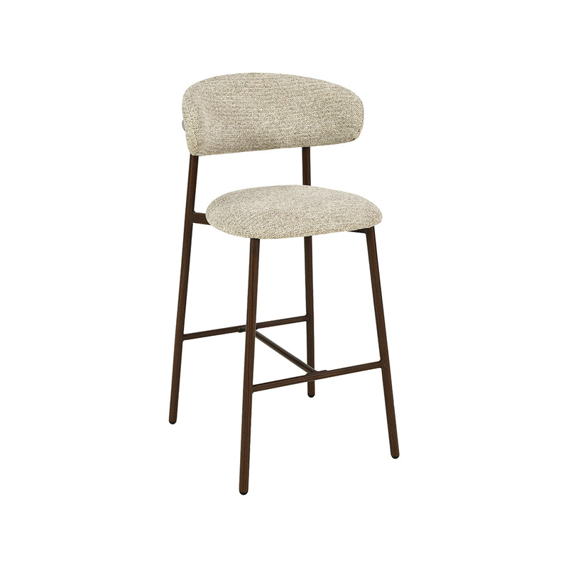 Barkruk Kaito Prestige Beige 53x51x94 cm 180154218-Barkrukken-LABEL51