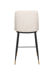 Barkruk Lionel Nylon en polyester Beige 65cm-Barkrukken-Creating Home