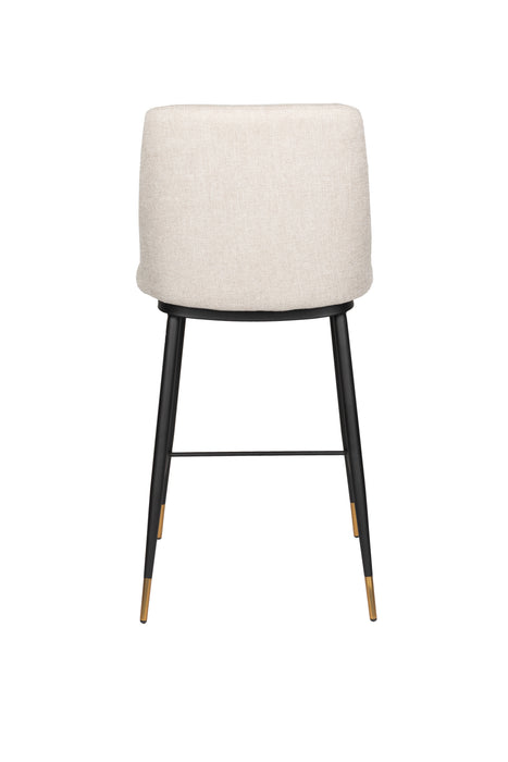 Barkruk Lionel Nylon en polyester Beige 65cm-Barkrukken-Creating Home
