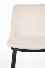 Barkruk Lionel Nylon en polyester Beige 65cm-Barkrukken-Creating Home