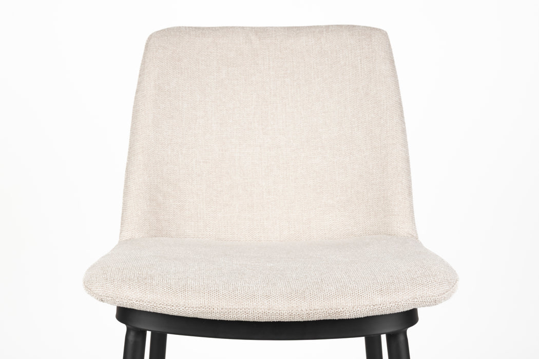 Barkruk Lionel Nylon en polyester Beige 65cm-Barkrukken-Creating Home