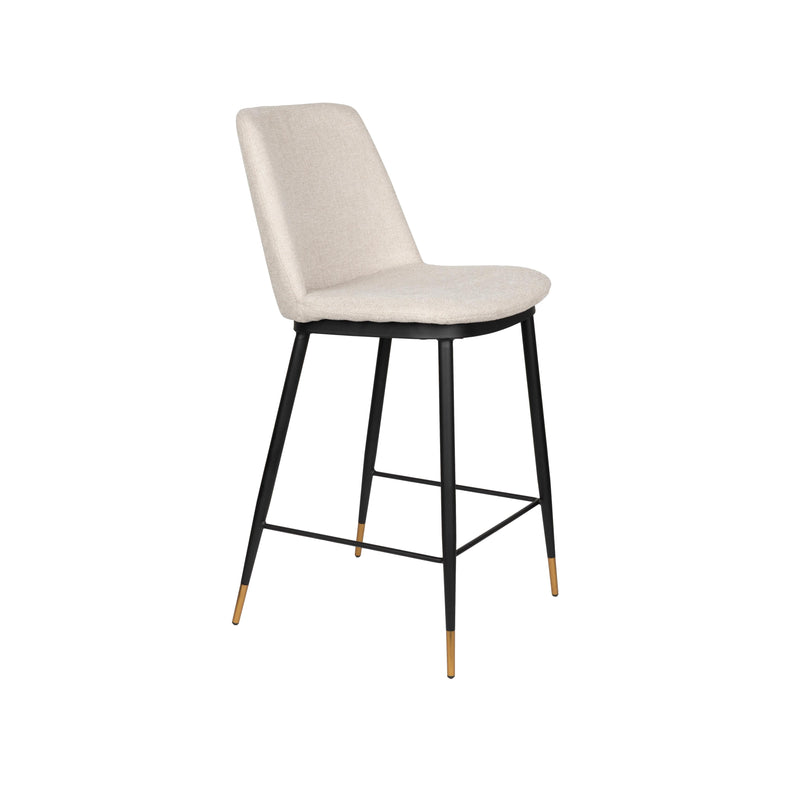 Barkruk Lionel Nylon en polyester Beige 65cm-Barkrukken-Creating Home