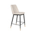 Barkruk Lionel Nylon en polyester Beige 65cm-Barkrukken-Creating Home