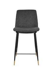 Barkruk Lionel Nylon en polyester Donkergrijs 65cm-Barkrukken-Creating Home