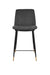 Barkruk Lionel Nylon en polyester Donkergrijs 65cm-Barkrukken-Creating Home